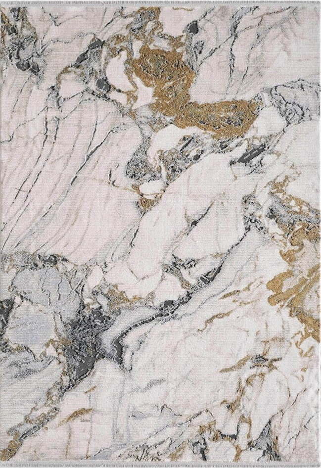 Koberec v šedo-zlaté barvě 170x120 cm - Mila Home Mila Home