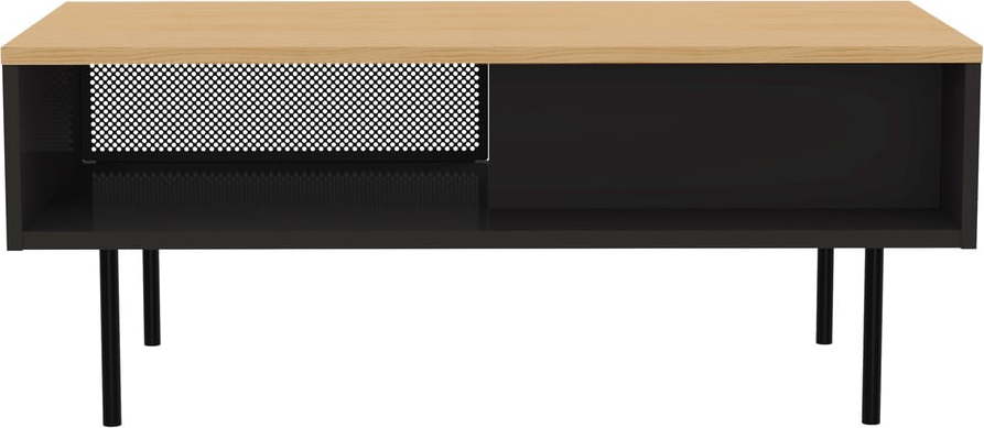Konferenční stolek s deskou v dubovém dekoru 100x50 cm Radio - TemaHome TemaHome