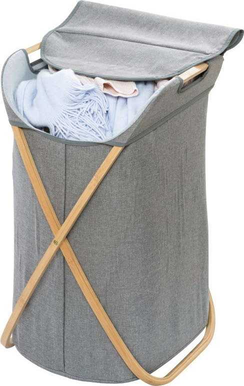 Koš na prádlo s bambusovým rámem Wenko Bahari Bamboo