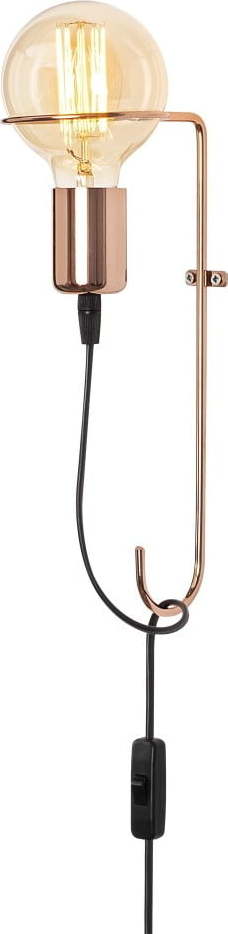 Kovové nástěnné svítidlo v měděné barvě Opviq lights Rodopi Opviq lights