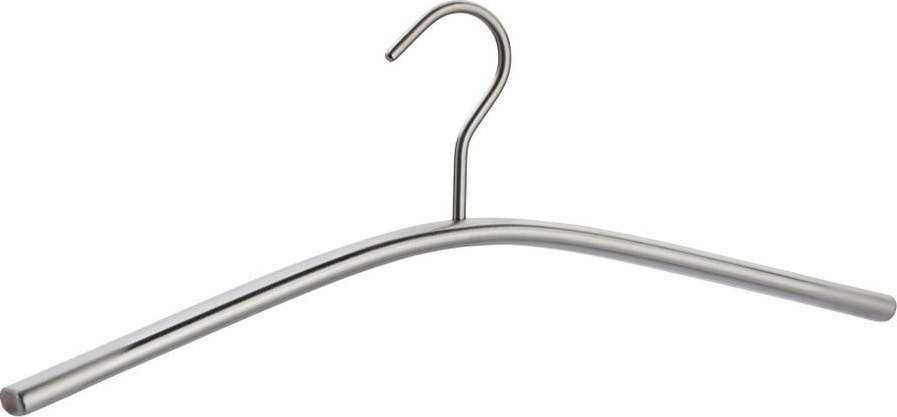 Kovové ramínko na oblečení ve stříbrné barvě Wenko Jet WENKO