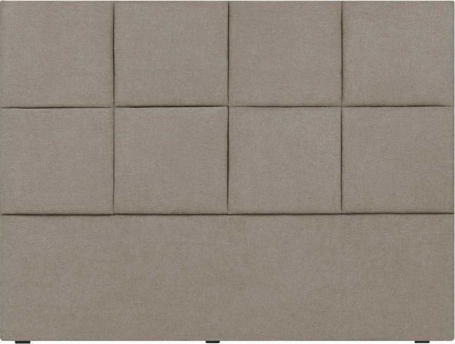 Krémové čelo postele Mazzini Sofas Barletta