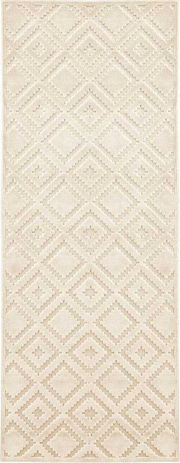 Krémový běhoun z viskózy Mint Rugs Iris