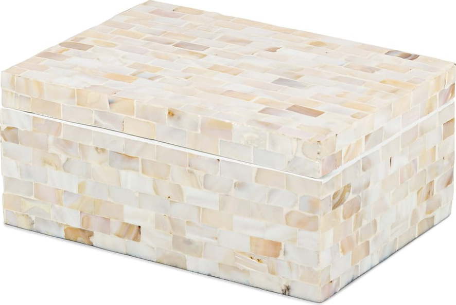 Krémový úložný box Compactor Haiphong Box Compactor