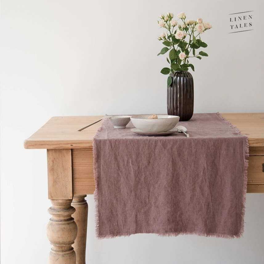 Lněný běhoun na stůl 150x40 cm - Linen Tales Linen Tales