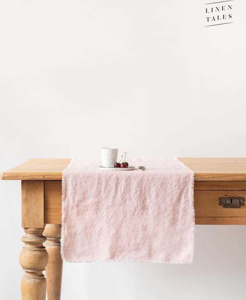 Lněný běhoun na stůl 200x40 cm - Linen Tales Linen Tales