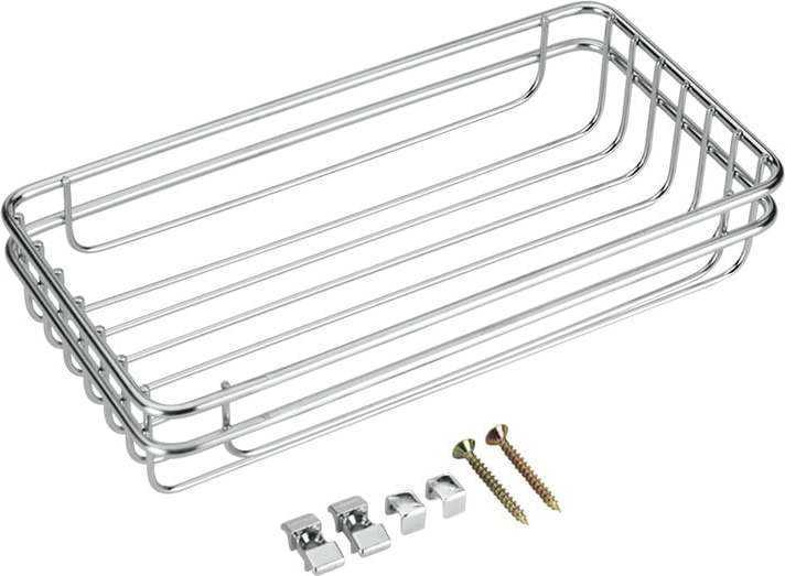 Malá obdélníková polička Metaltex Cuba S