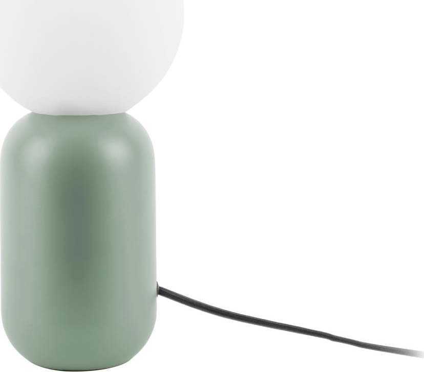 Mátově zelená stolní lampa Leitmotiv Gala