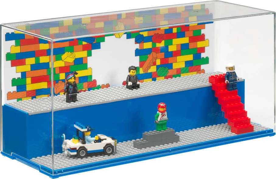Modrá herní a sběratelská skříňka LEGO® LEGO