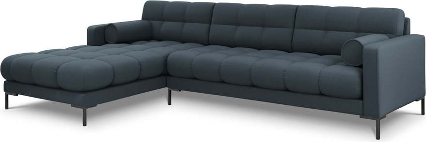 Modrá rohová pohovka Cosmopolitan Design Bali