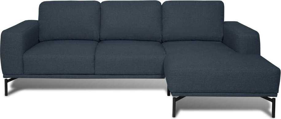 Modrá rohová pohovka Scandic Flow