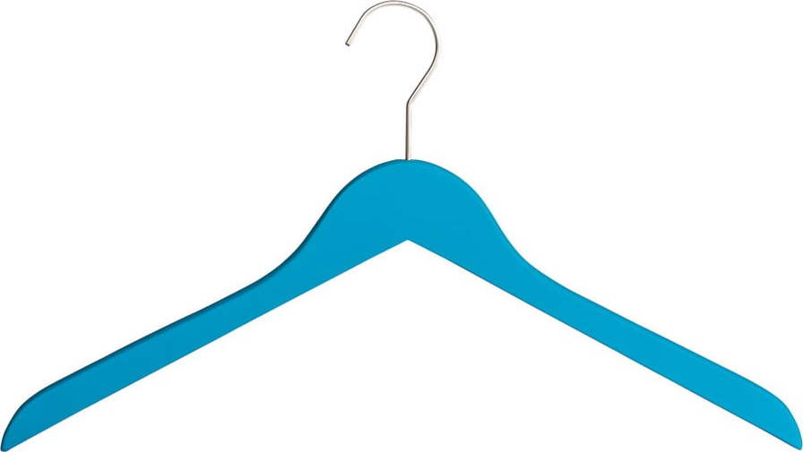 Modré dřevěné ramínko na oblečení Wenko Paris WENKO