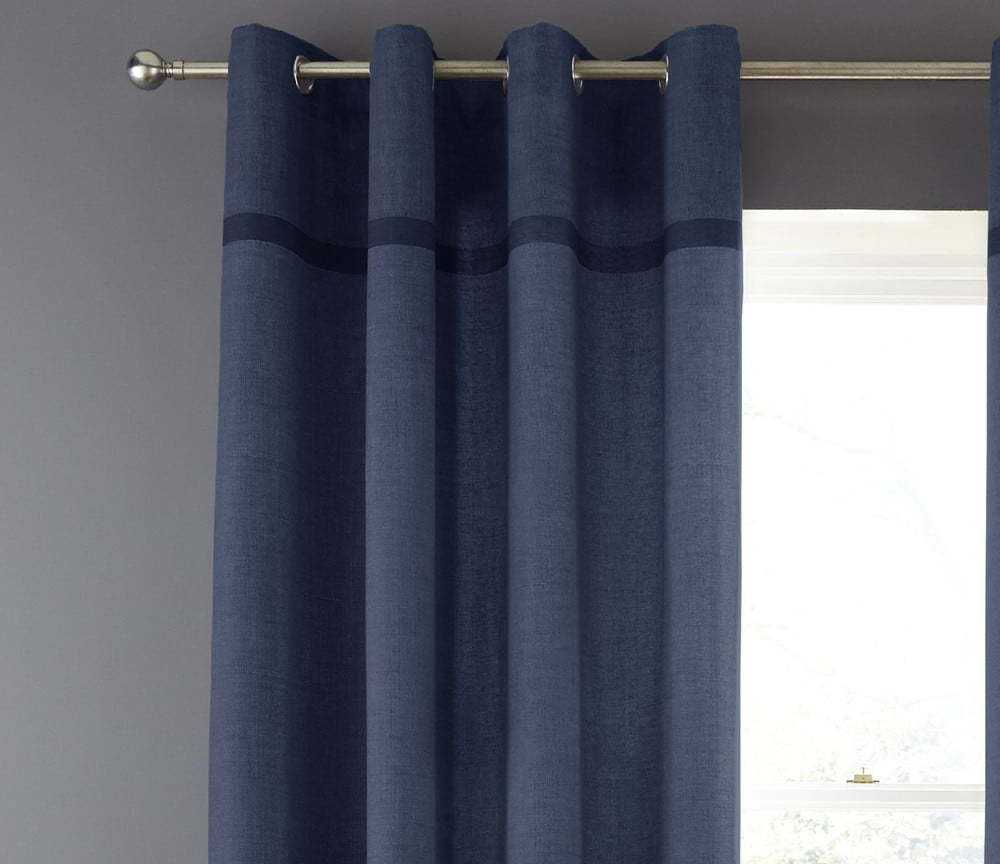 Modré závěsy v sadě 2 ks 183x168 cm Living Melville - Catherine Lansfield Catherine Lansfield