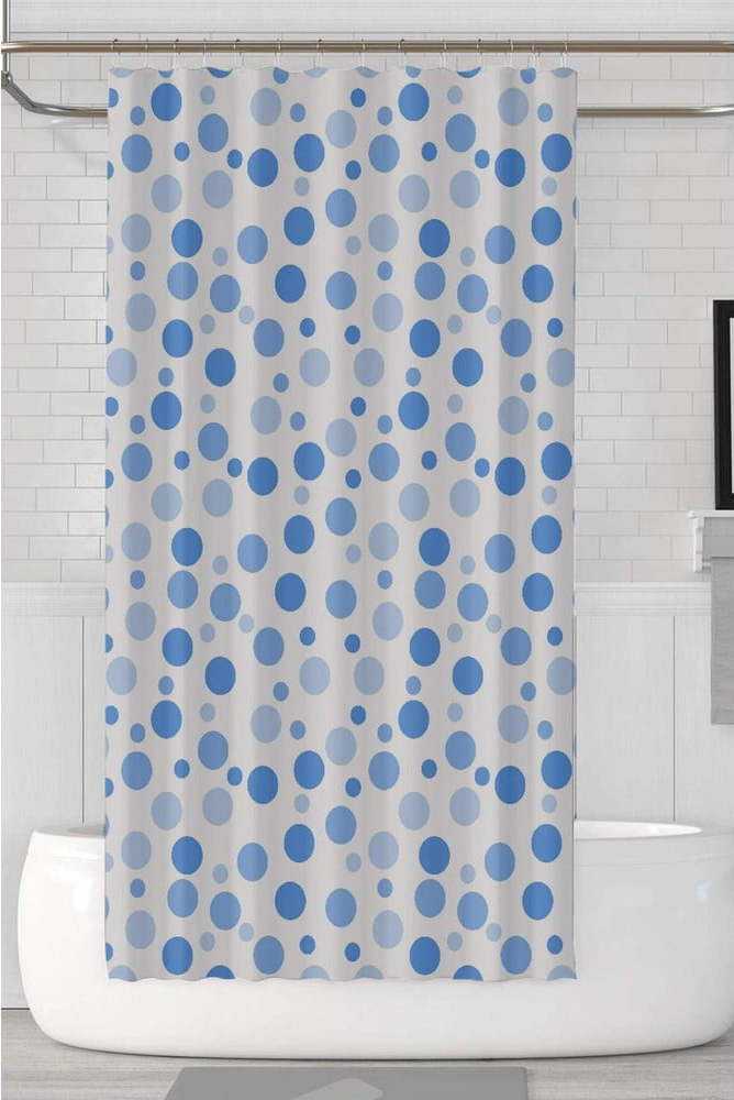 Modro-bílý sprchový závěs - Mila Home Mila Home