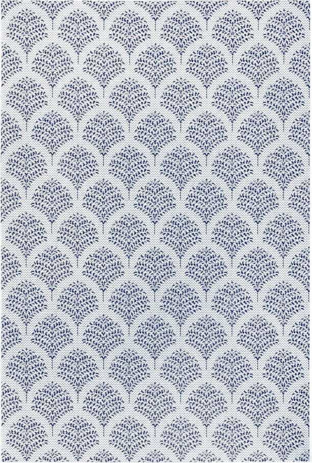 Modro-šedý venkovní koberec Ragami Moscow