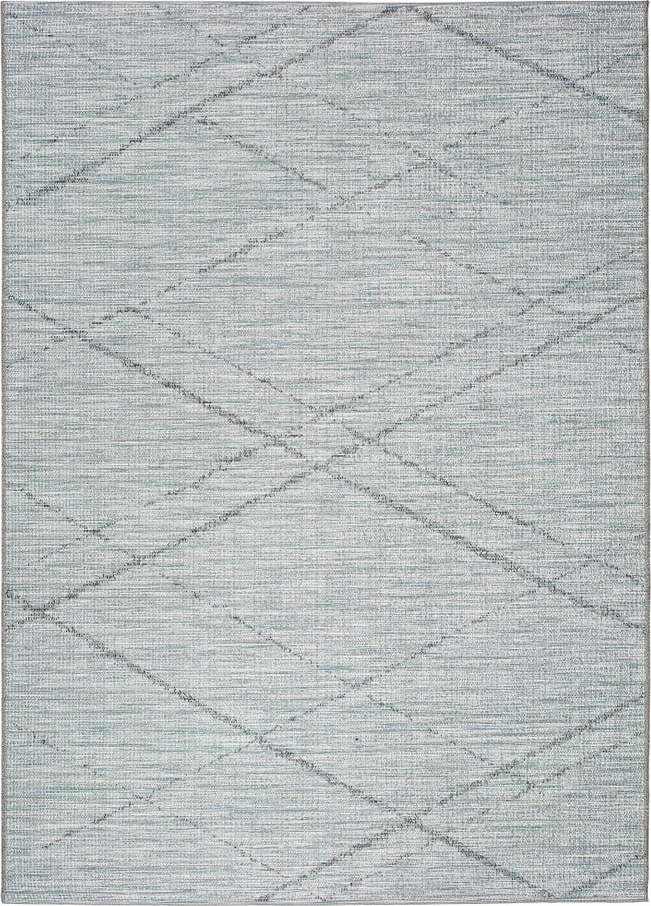 Modrošedý venkovní koberec Universal Weave Cassita