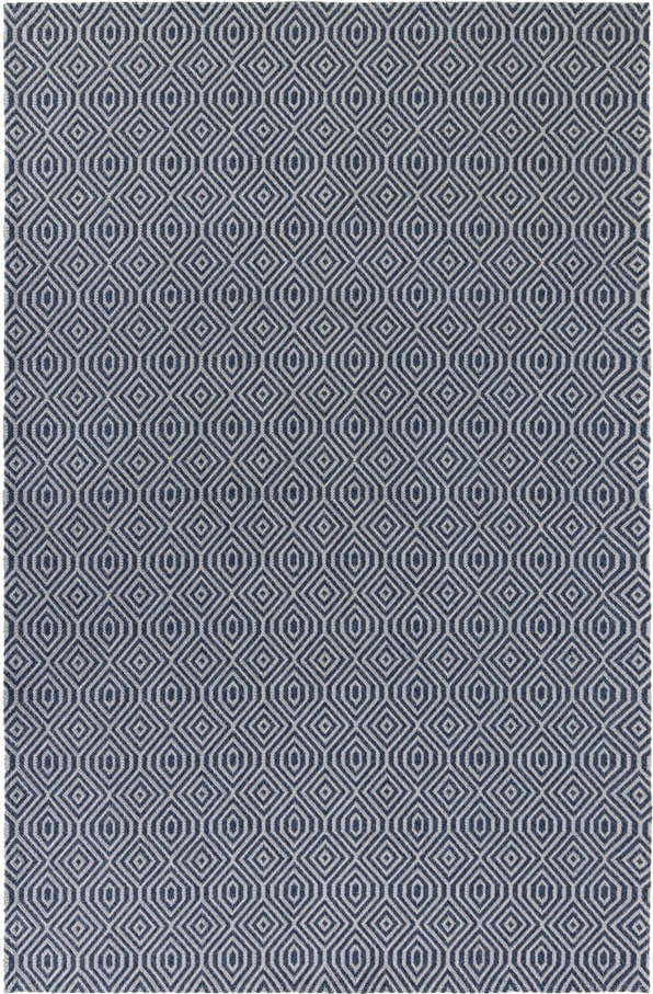 Modrý bavlněný koberec Flair Rugs Pappel