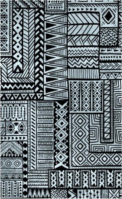 Modrý koberec 180x120 cm Modern Design - Rizzoli Rizzoli