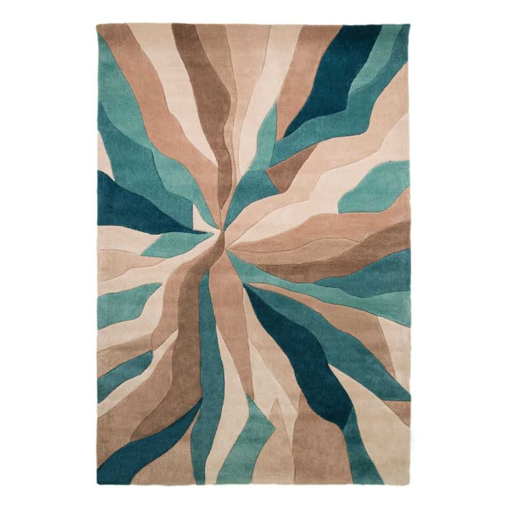 Modrý koberec Flair Rugs Splinter
