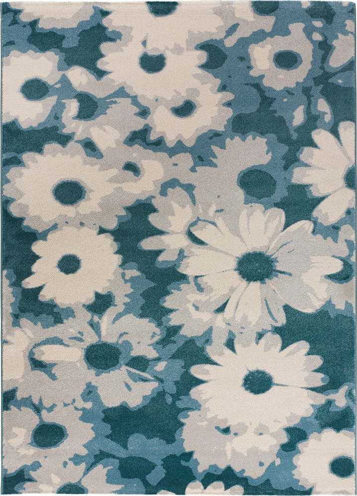 Modrý koberec Universal Monic