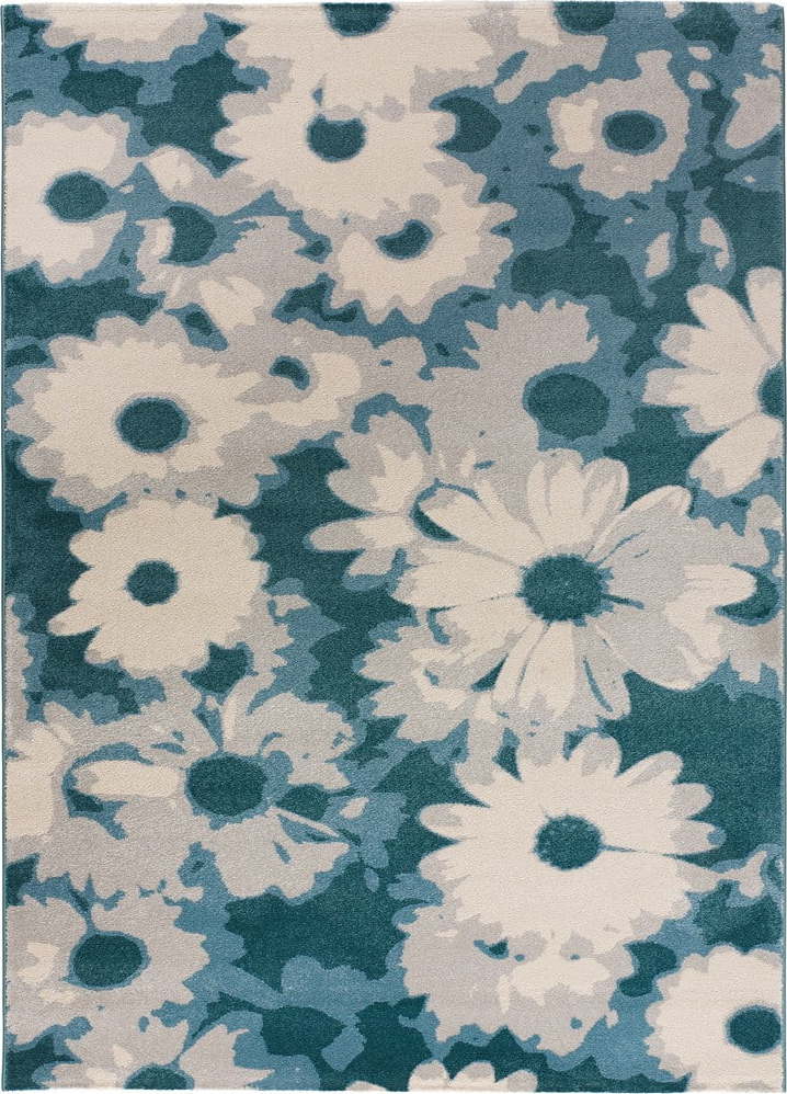 Modrý koberec Universal Monic