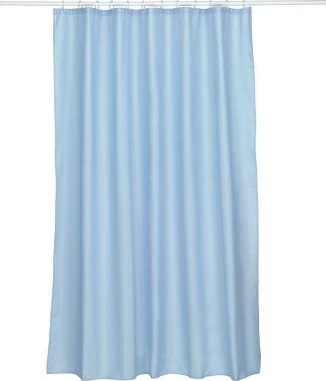 Modrý sprchový závěs Kela Laguna