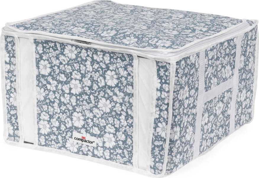 Modrý vakuový úložný box na oblečení Compactor Signature Vicky 3D Vacuum Bag
