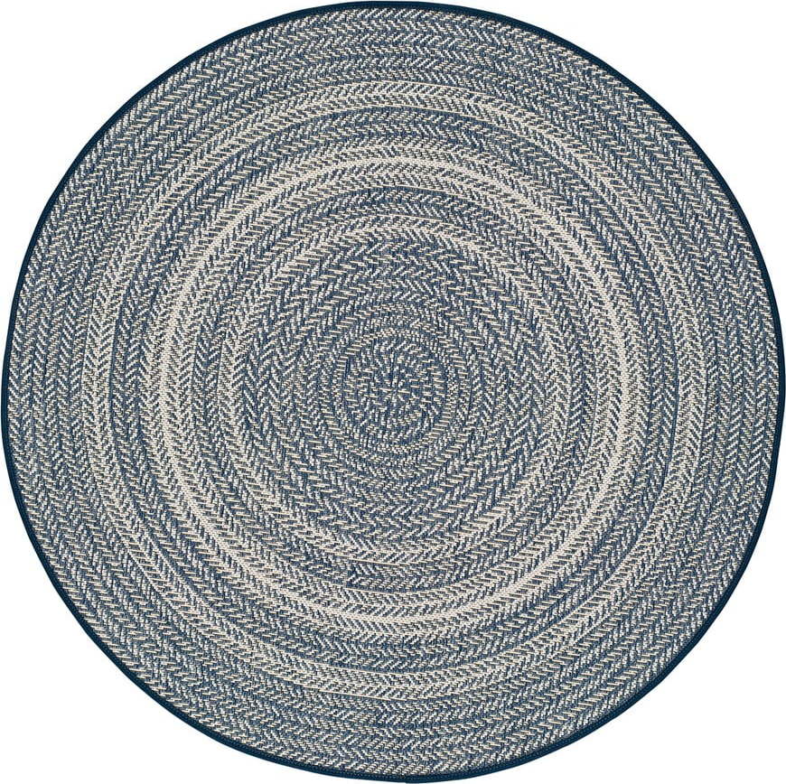 Modrý venkovní koberec Universal Silvana Rutto