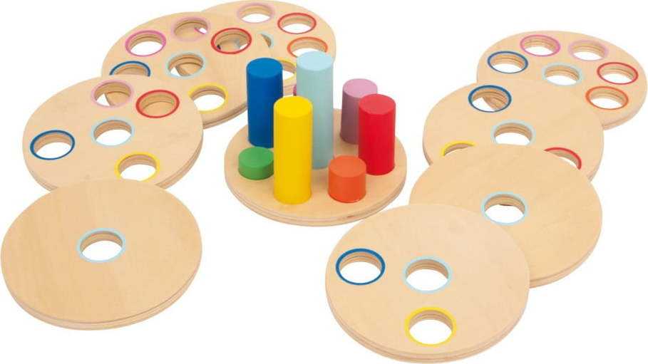 Motorická vědomostní skládačka Legler Plug-in Game Legler