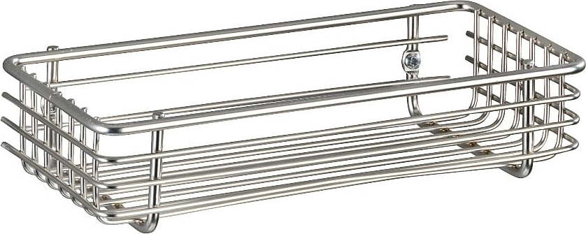 Nástěnná polička z pochromované oceli Wenko Milano