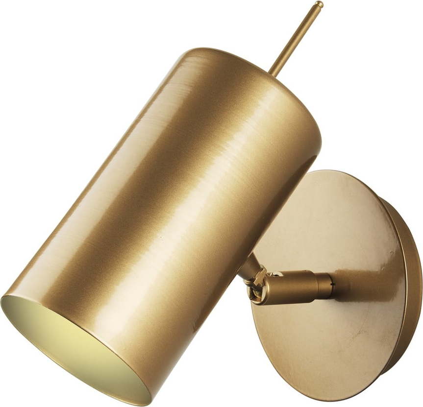 Nástěnné svítidlo ve zlaté barvě Squid Lighting Geo