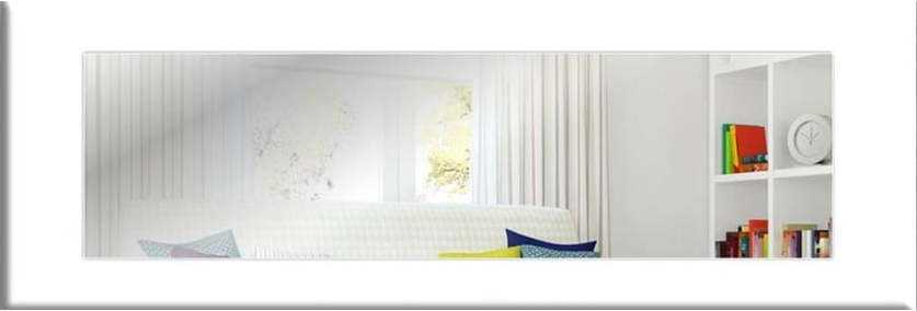 Nástěnné zrcadlo s bílým rámem Oyo Concept Eve