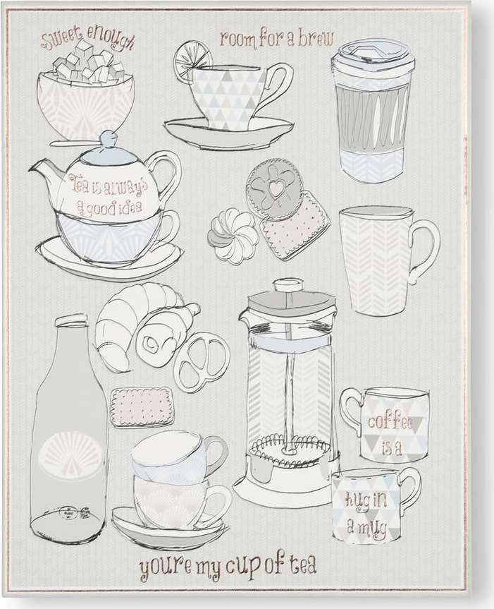 Nástěnný obraz Art for the home Room For A Brew