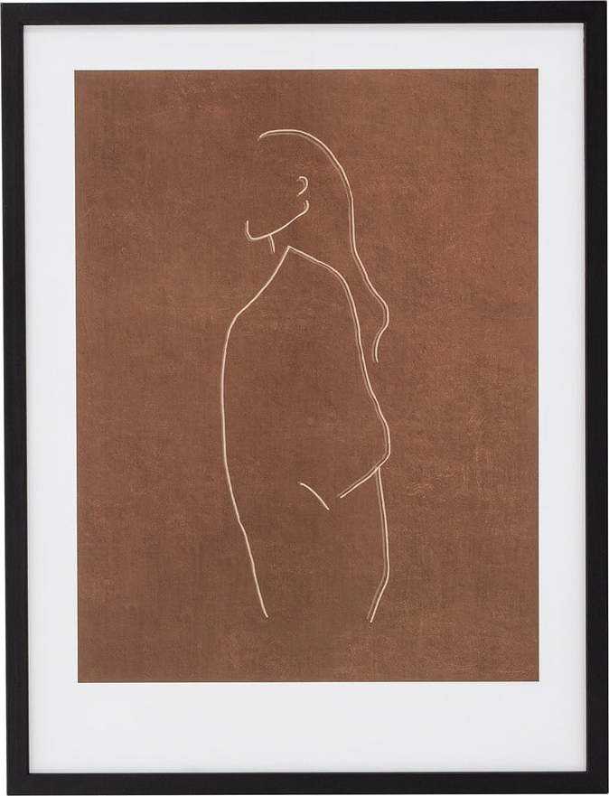 Nástěnný obraz v rámu Bloomingville Hadil