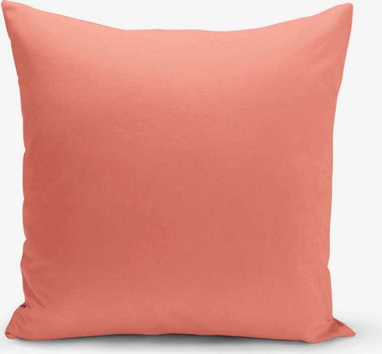 Oranžový povlak na polštář Minimalist Cushion Covers