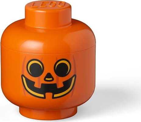 Oranžový úložný box LEGO® Pumpkin