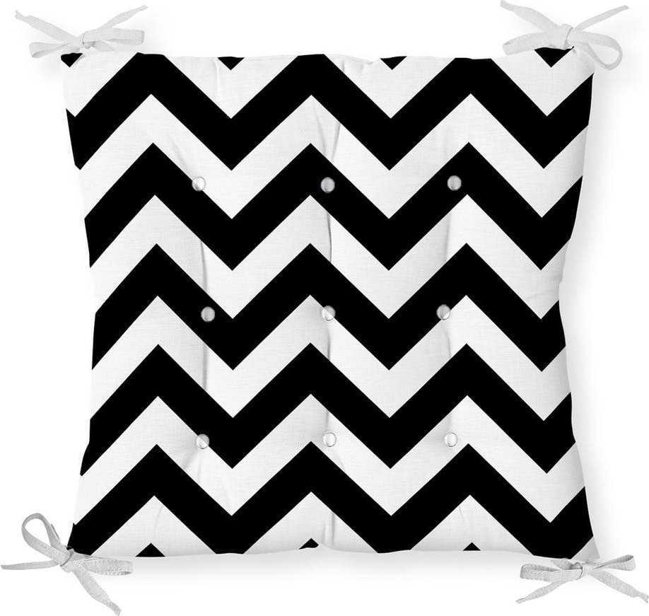 Podsedák na židli Minimalist Cushion Covers Zigzag