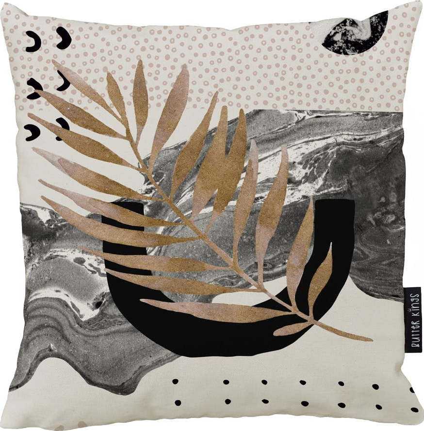 Polštář Butter Kings z bavlny Marbling Flow