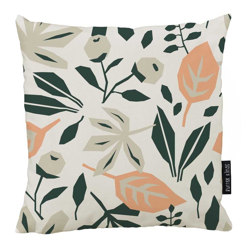 Polštář s bavlněným povlakem Butter Kings Square Plants