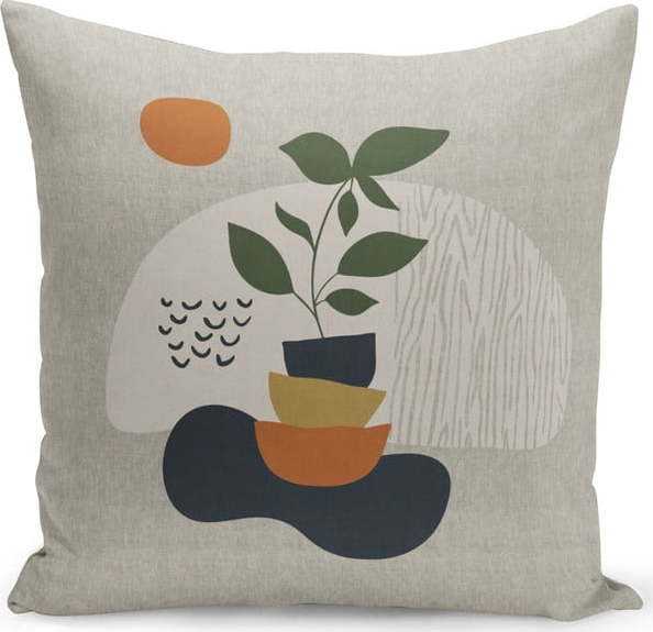 Polštář s výplní Kate Louise Natural Plant