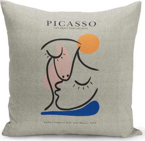 Polštář s výplní Kate Louise Picasso Kiss
