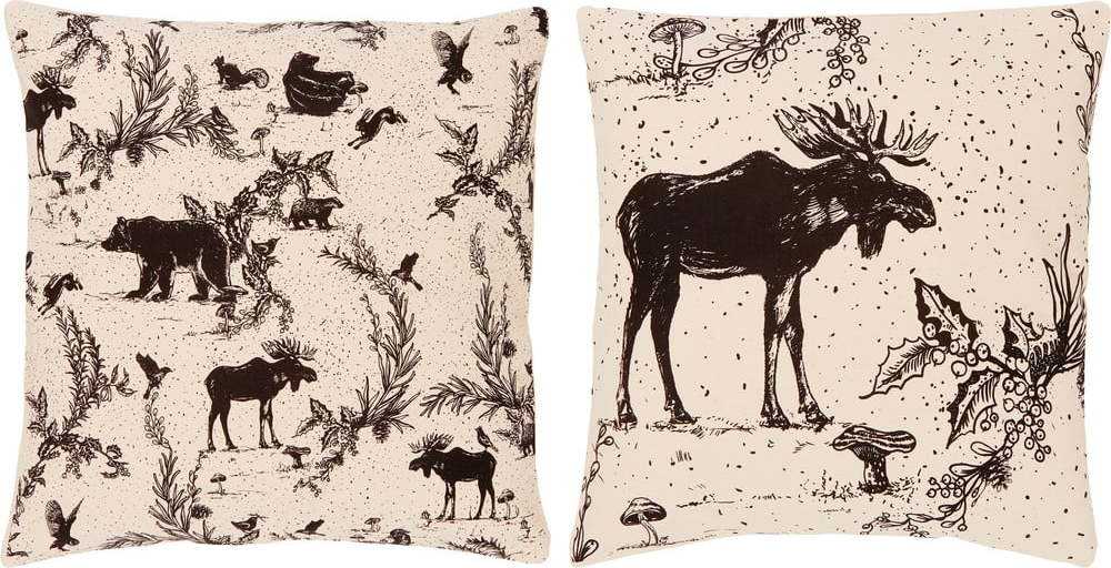 Povlak na polštář 45x45 cm Animal Toile - Westwing Collection Westwing Collection