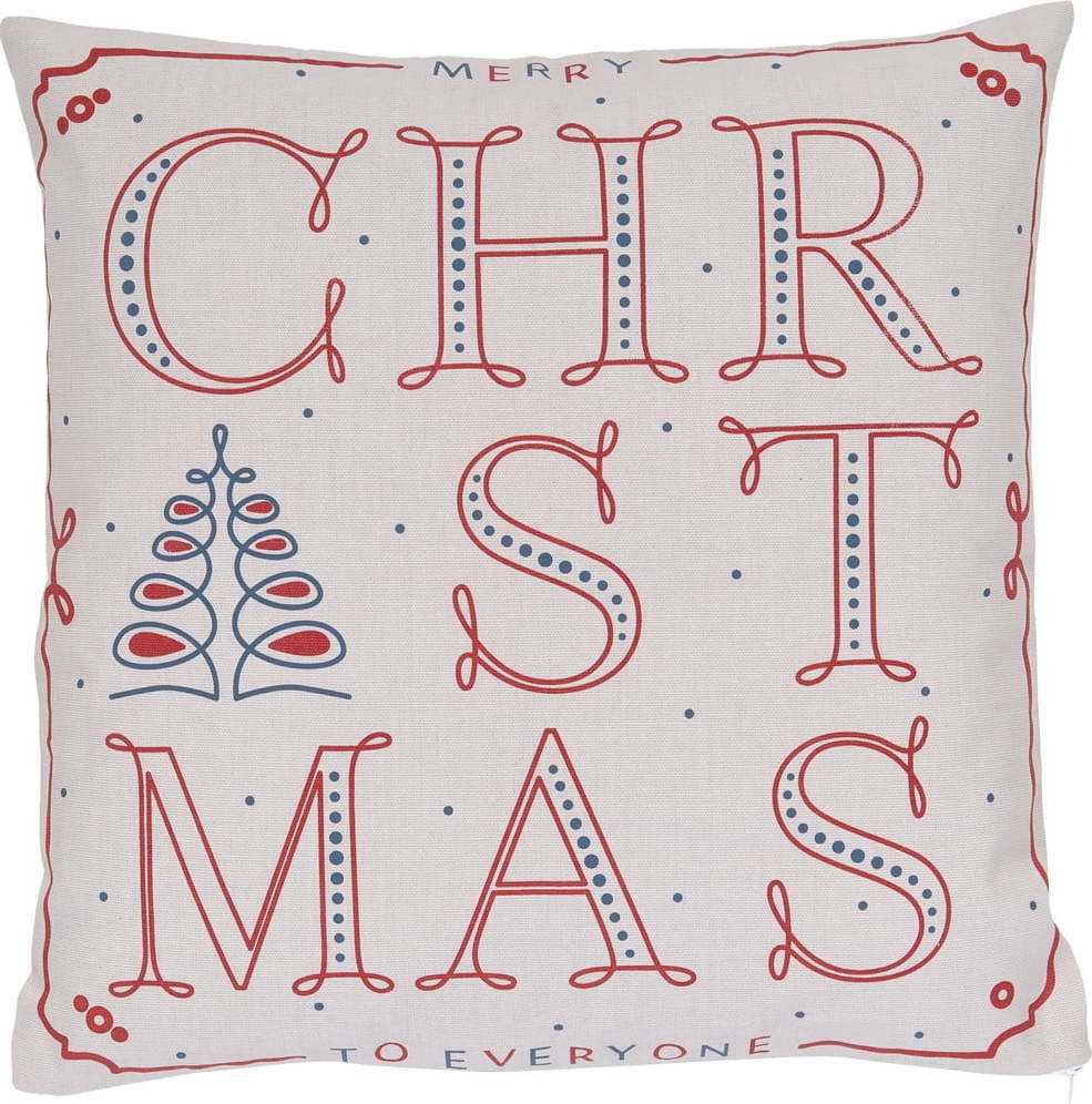 Povlak na polštář 45x45 cm Merry Christmas - Westwing Collection Westwing Collection