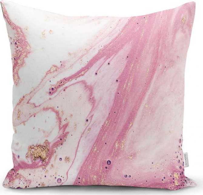 Povlak na polštář Minimalist Cushion Covers Melting Pink