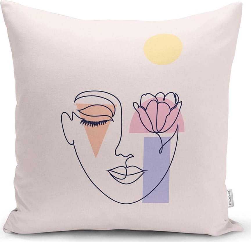 Povlak na polštář Minimalist Cushion Covers Post Modern Drawing