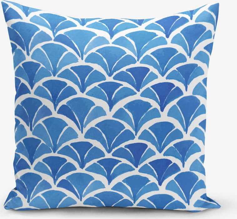 Povlak na polštář s příměsí bavlny Minimalist Cushion Covers Geometric