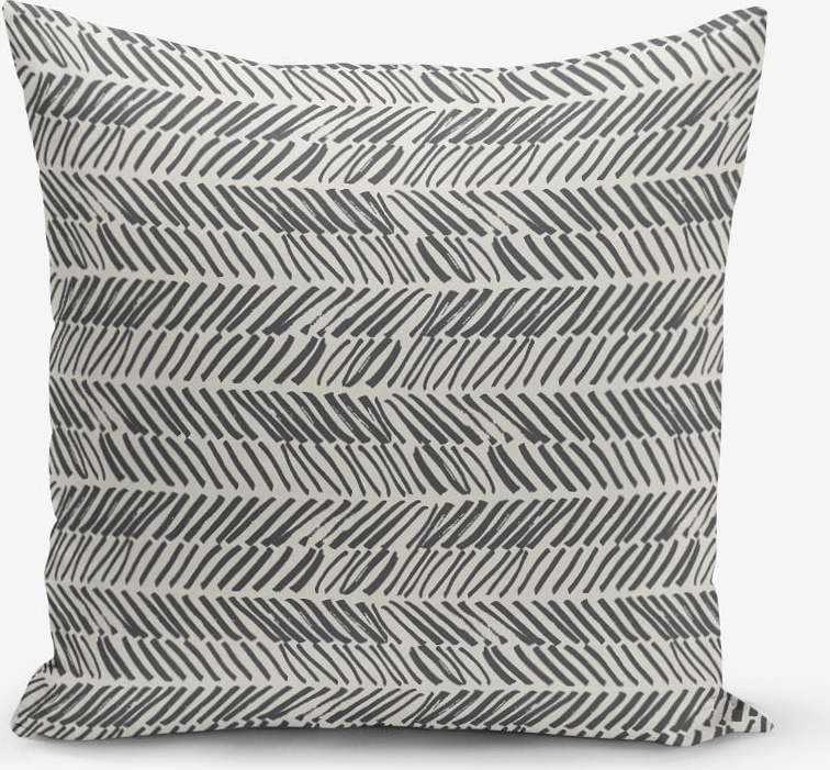 Povlak na polštář s příměsí bavlny Minimalist Cushion Covers Musical
