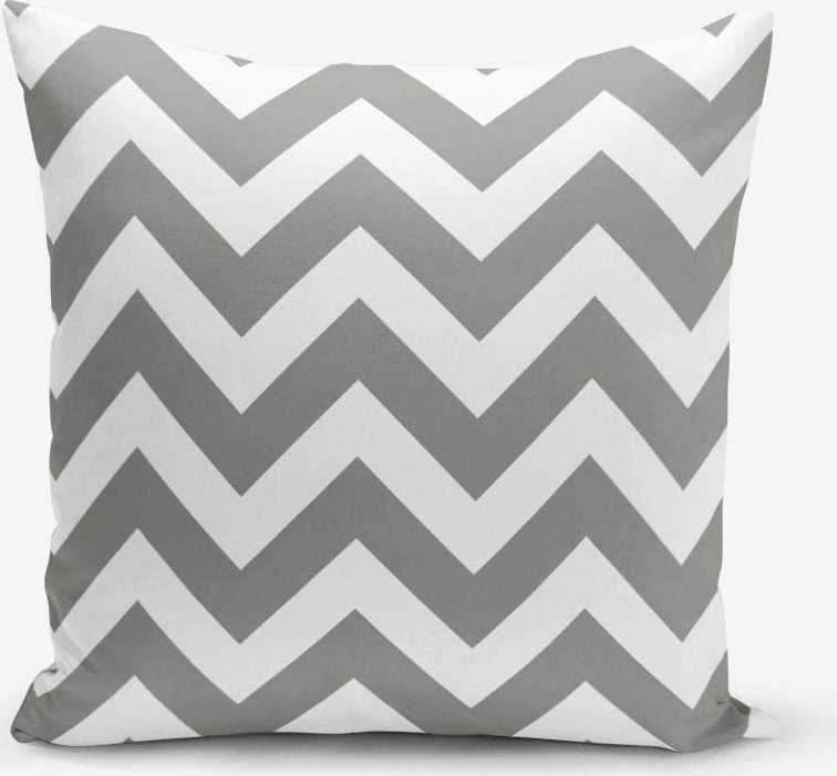 Povlak na polštář s příměsí bavlny Minimalist Cushion Covers Stripes