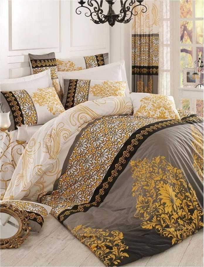 Povlečení na dvoulůžko s prostěradlem Alice