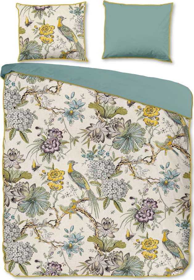 Povlečení na dvoulůžko z organické bavlny Descanso Daisy